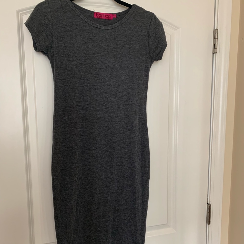 Boohoo basic bodycon dress